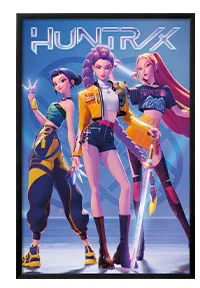 Netflix KPop Demon Hunters (2025) - Huntrix Hero Group