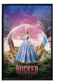 Wicked: For Good (2025) - Glinda Upland "W" Diptych One Sheet