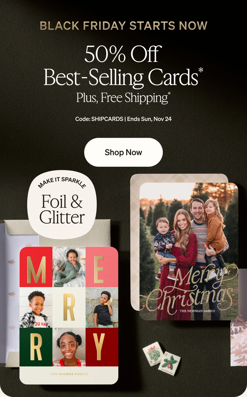 Secure early Black Friday savings with up to 50% off everything!