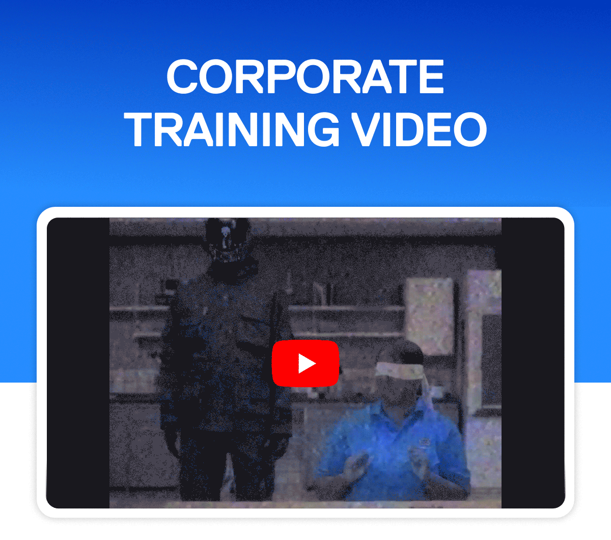 As part of our nationwide Best Buy rollout, they commissioned us to produce corporate training videos. They wouldn't let us upload this one.