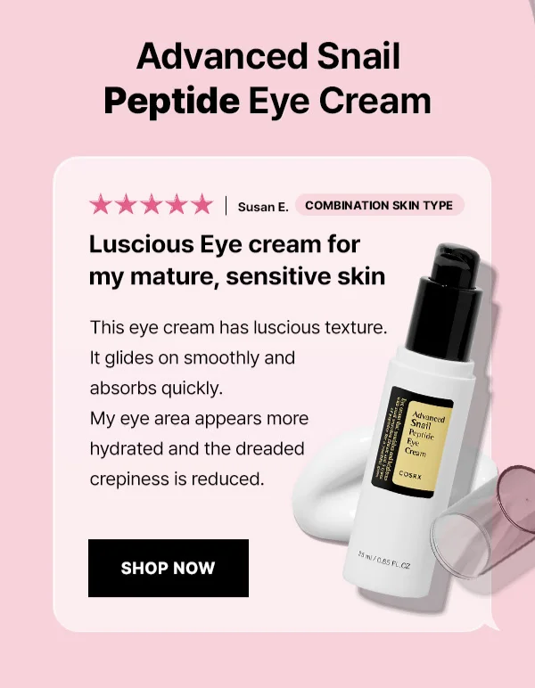 advanced snail peptide eye cream