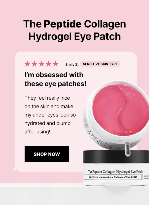 the peptide collagen hydrogel eye patch