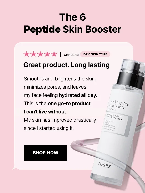 The 6 peptide skin booster