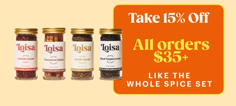 Take 15% Off All orders $35+ Whole Spice Set SHOP NOW