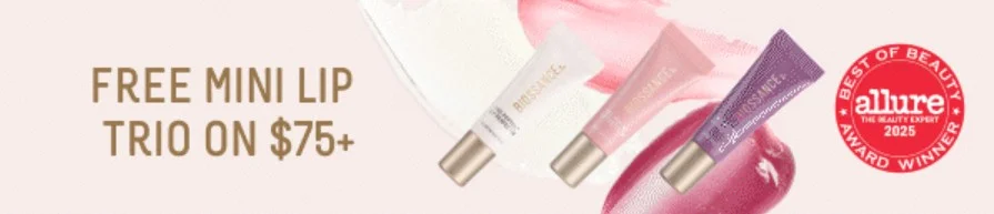 Free Mini Lip Trio On Orders $75+