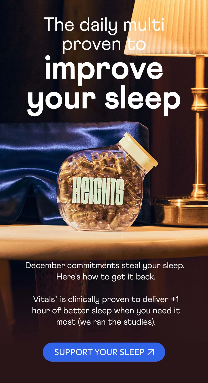 The daily multi proven to improve your sleep