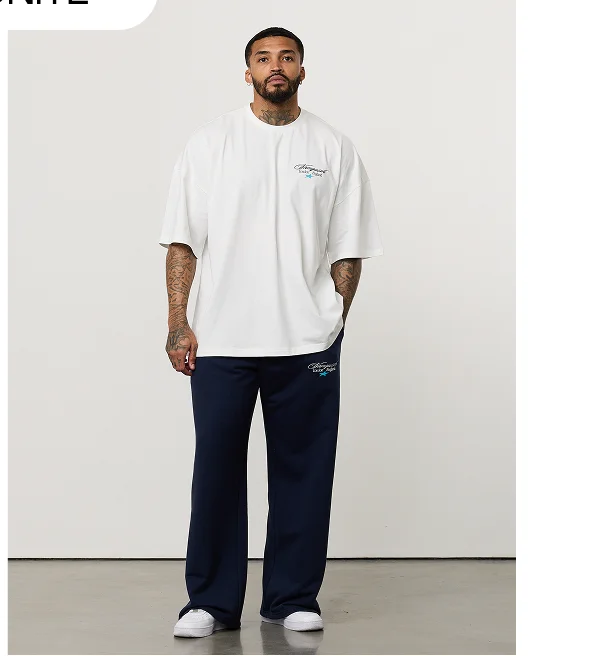 ACONITE WHITE OVERSIZED TEE