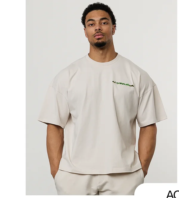 ACID OFF WHITE OVERSIZED T SHIRT