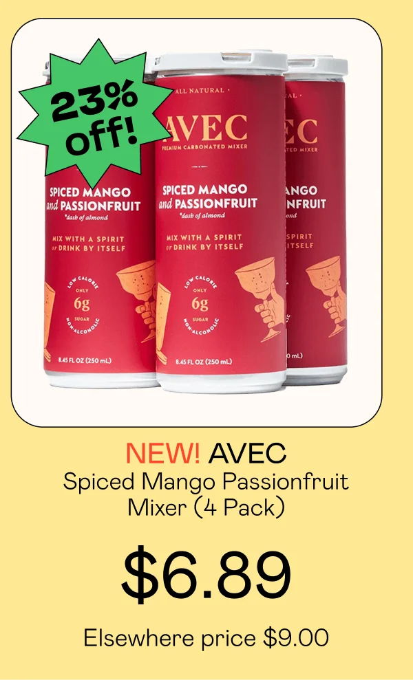 Spiced Mango Passionfruit Mixer (4 Pack)