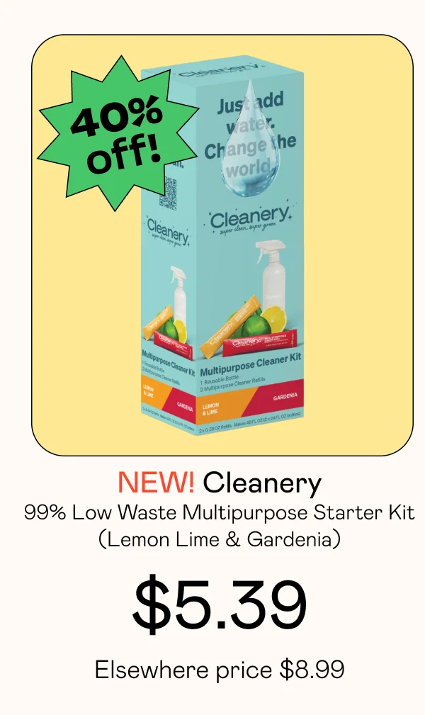 99% Low Waste Multipurpose Starter Kit - Lemon Lime & Gardenia