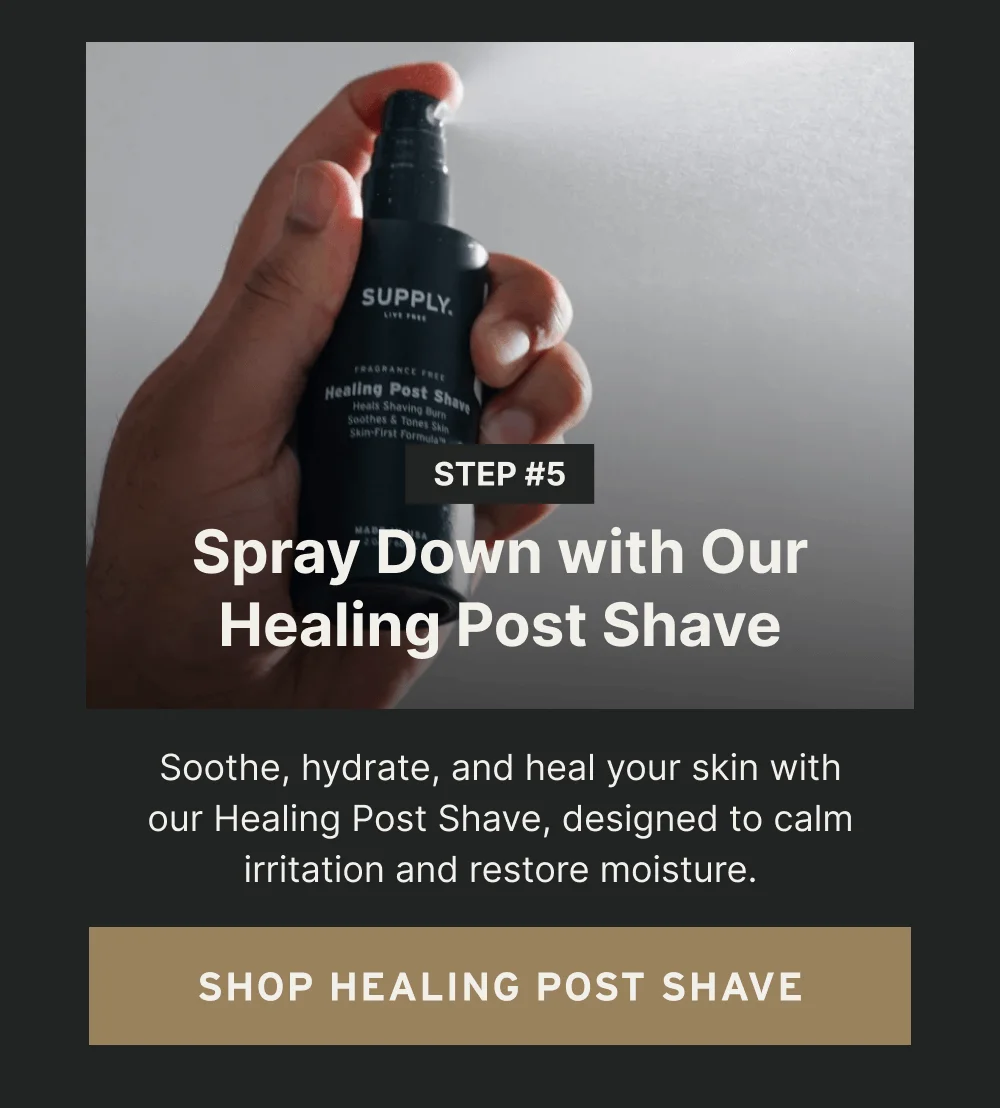 [ Shop Healing Post Shave ]
