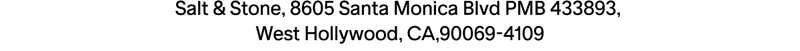 Salt & Stone