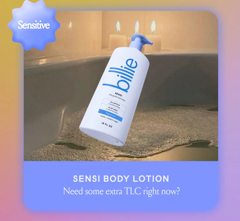 Sensitive. Sensi Body Lotion. Need some extra TLC right now?