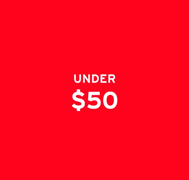 UNDER $50