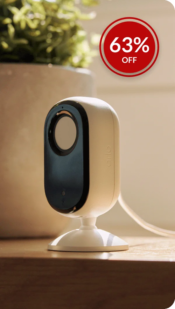 Essential 2K Indoor Camera. 63% off.
