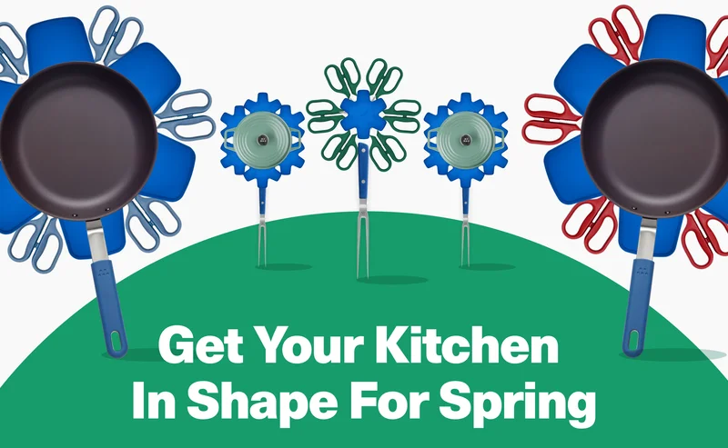 Get Your Kitchen in Shape for Spring. Enjoy 20% Off sitewide with code discount code