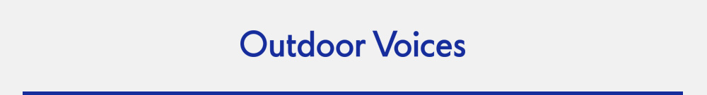 Outdoor Voices