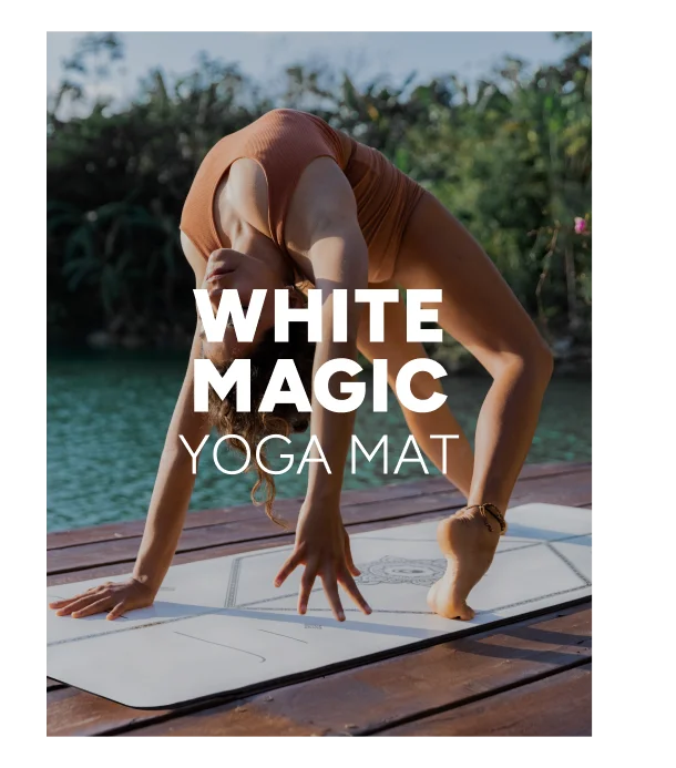 White Magic Yoga Mat