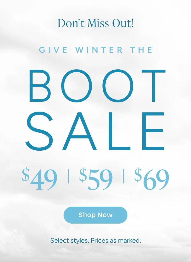 Give Winter The Boot Sale - Image