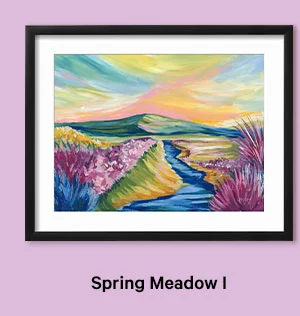 Spring Meadow I by Yvette St. Amant