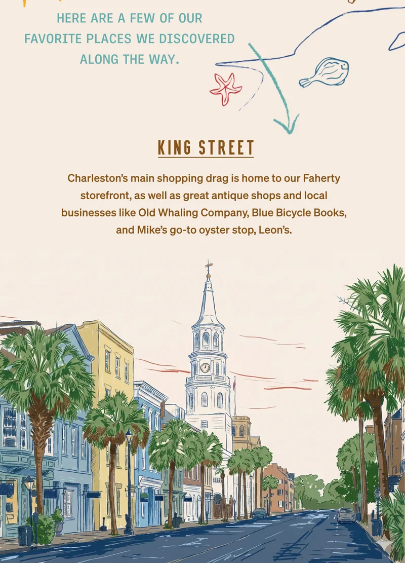 Faherty's Charleston Guide | Shop New Arrivals