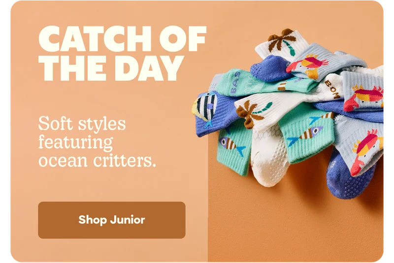 CATCH OF THE DAY | Soft styles featuring ocean critters. | Shop Junior