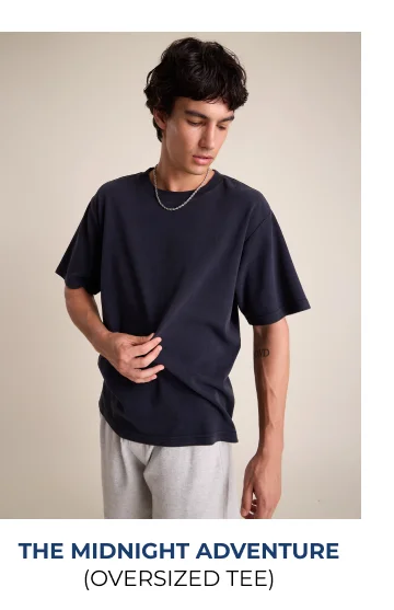 Oversized Tee: The Midnight Adventure