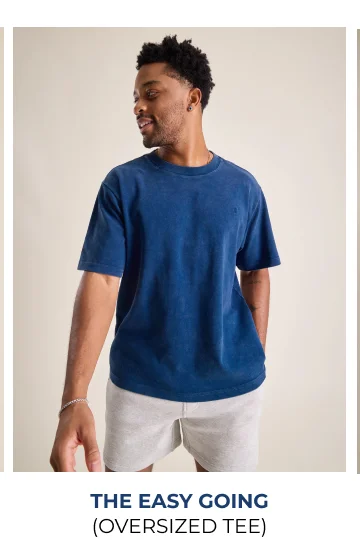 Oversized Tee: The Easy Going