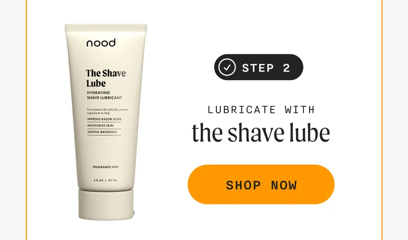 Step 2: Lubricate With The Shave Lube - SHOP NOW