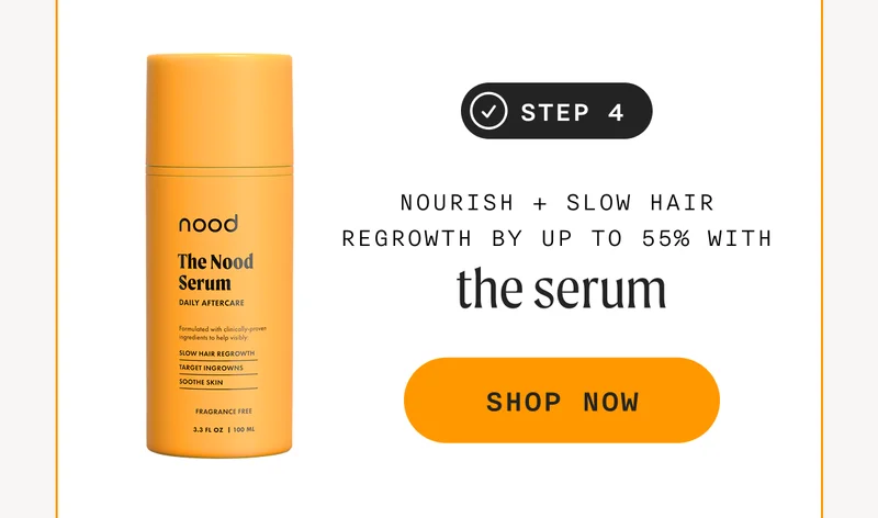 Step 4: Nourish + Slow Hair Regrowth By Up To 55% With The Serum - SHOP NOW