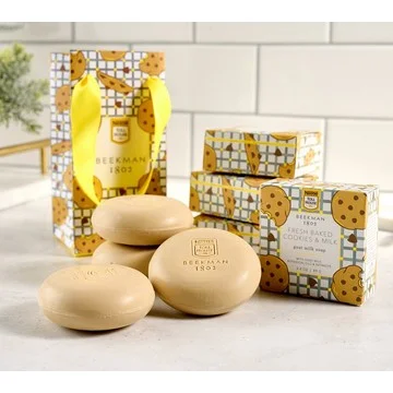 Beekman 1802 x Nestle Toll House Set of 4 Goat Milk Bar Soaps