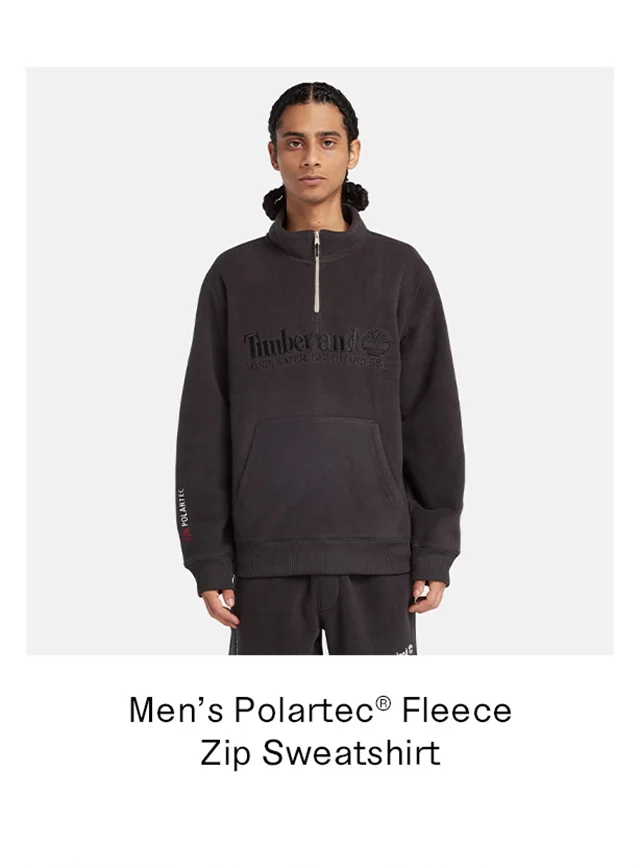 Men's Polartec Fleece Zip Sweatshirt