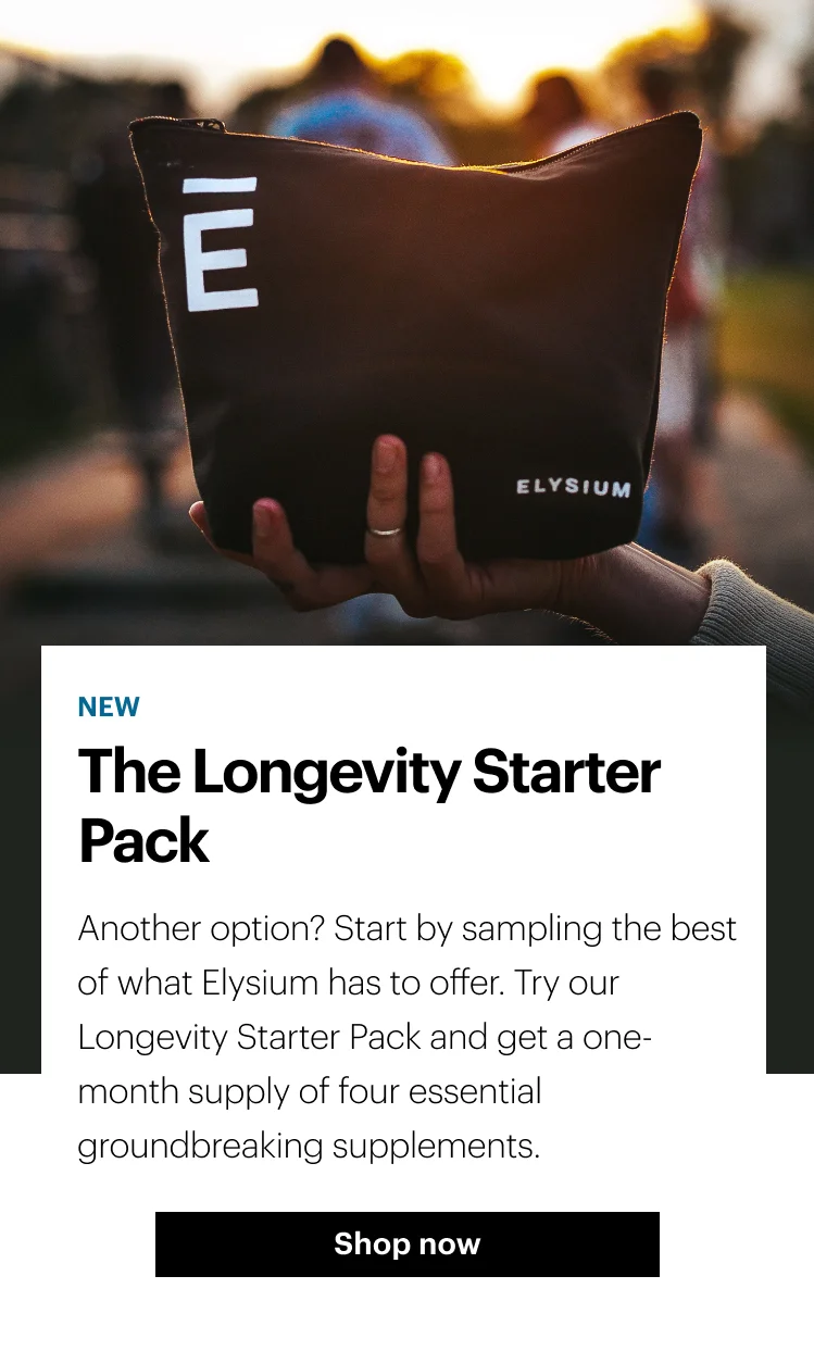 ELYSIUM | NEW | The Longevity Starter Pack