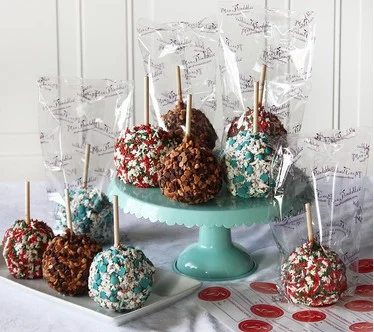 Mrs. Prindables 10pc Jingle Individual Caramel Apple Assortment