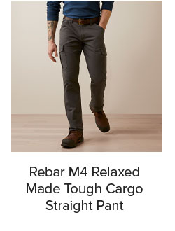 Rebar M4 Relaxed Made Tough Cargo Straight Pant