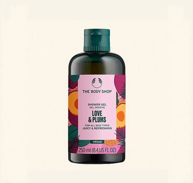 LOVE AND PLUMS SHOWER GEL NOW $6