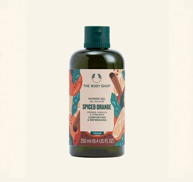 SPEICED ORANGE SHOWER GEL NOW $6