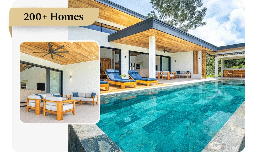 Discover stylish retreats in Costa Rica, offering sought-after amenities and welcoming outdoor spaces.