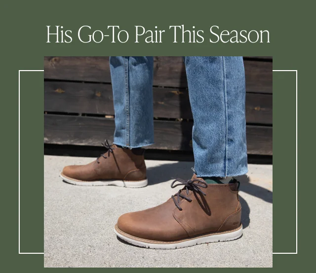 His Go-To Pair This Season