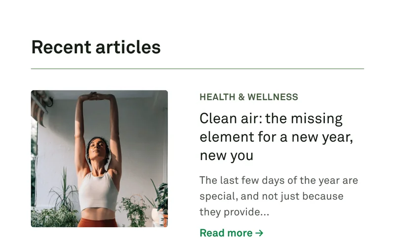 Clear air: the missing element for a new year, new you
