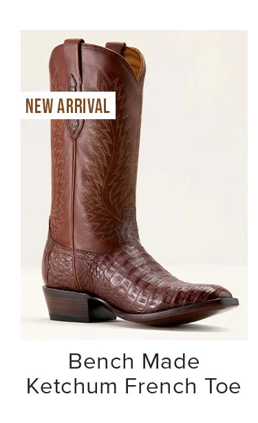 Bench Made Ketchum French Toe Western Boot