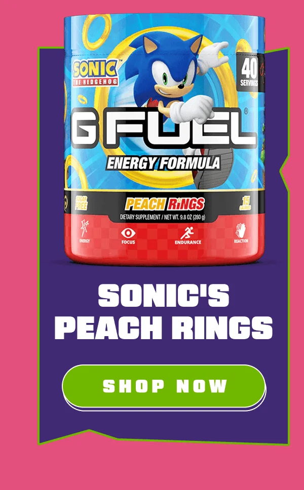 Sonic’s Peach Rings Inspired By Sonic The Hedgehog