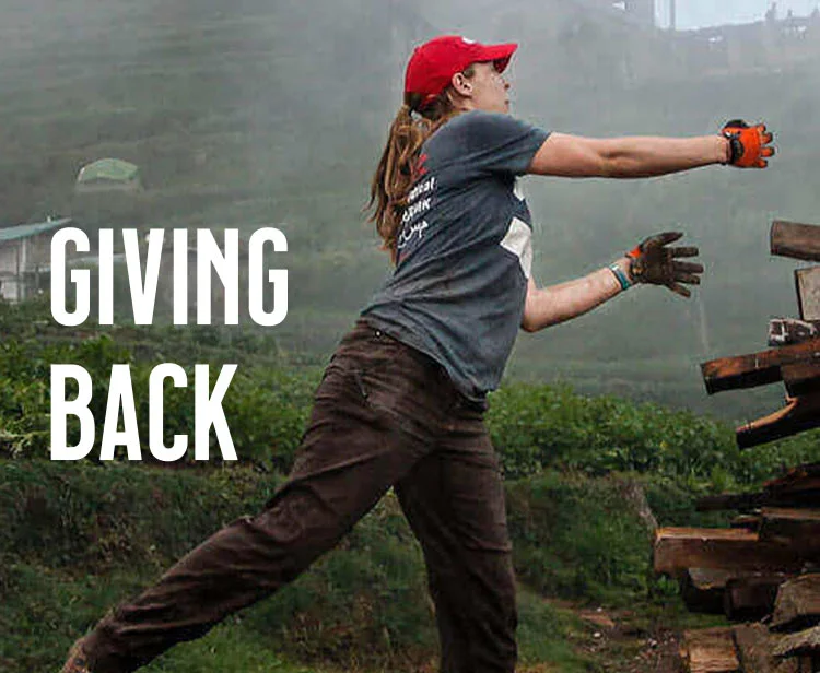 GIVING BACK