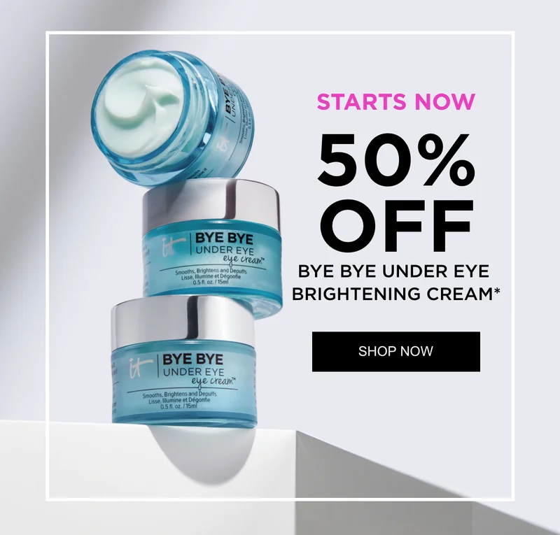 STARTS NOW 50% OFF