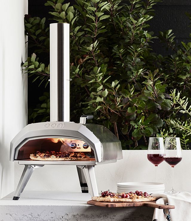 pizza night on the patio