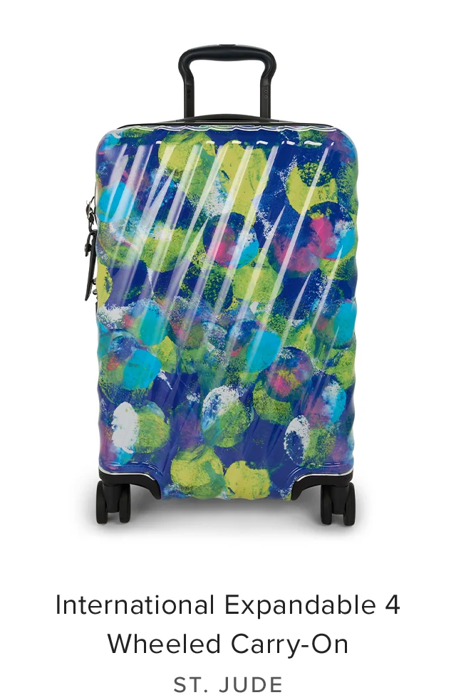 St. Jude: International Expandable 4 Wheeled Carry-On