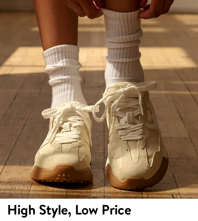 Retro-inspired Sam Edelman sneakers.