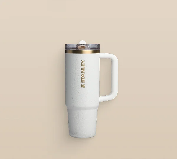 Quencher ProTour Flip Straw Tumbler | 30 OZ | Cream Moon