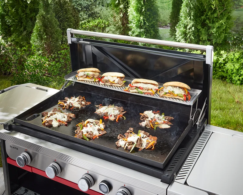 Stand up griddles