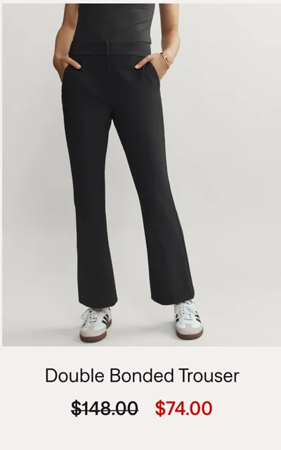 Double Bonded Trouser
